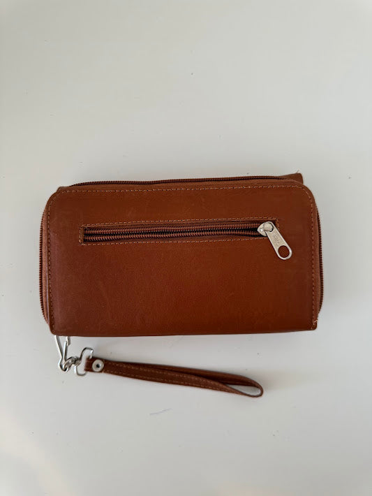 Leather Wallet Brown