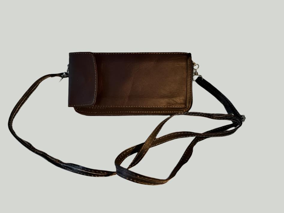 Leather Wallet-Phone Purse