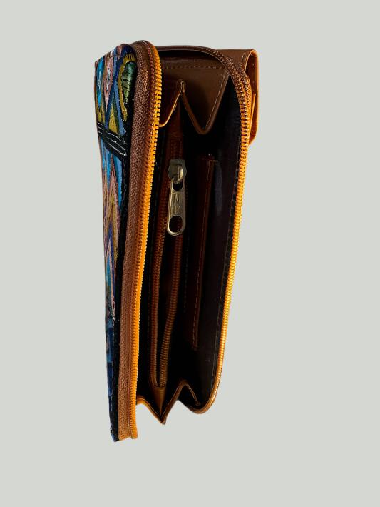 Leather Wallet-Phone Purse