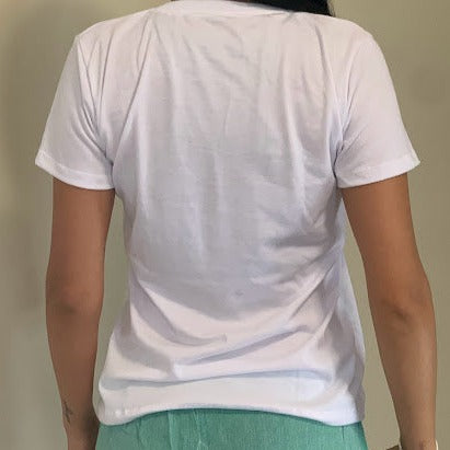 White Handmade T-Shirts