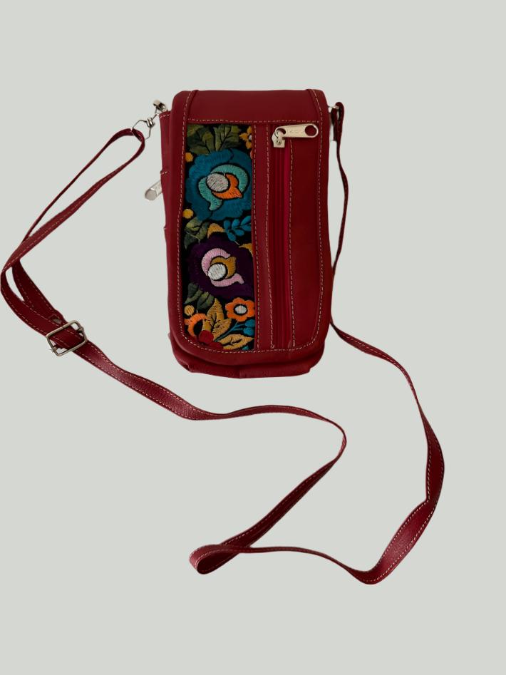 Phone Crossbody Bag Red