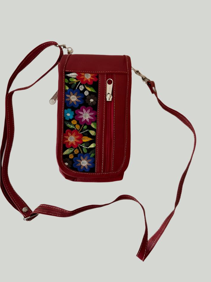 Phone Crossbody Bag Red