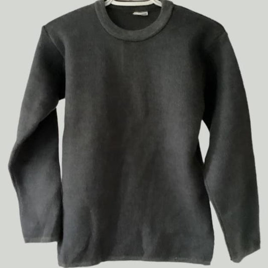 Alpaca Unisex Sweater Greyish Brown