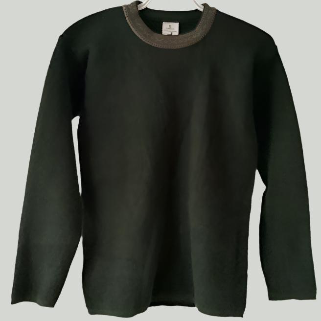 Alpaca Unisex Sweater Olive Green