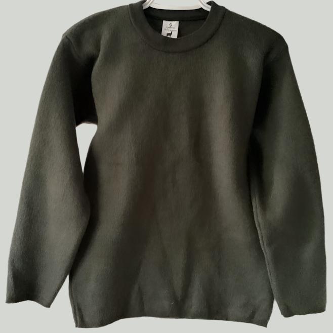 Alpaca Unisex Sweater Army Green