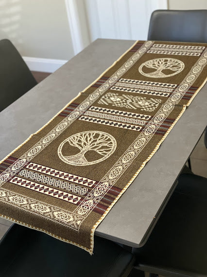 Table Runner Handwoved on Looms